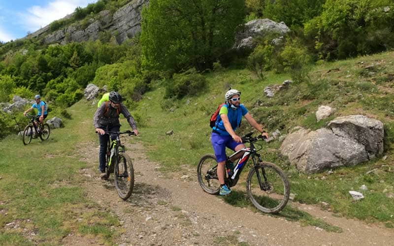Escursione River Tribe in mountain bike sui sentieri del Pollino