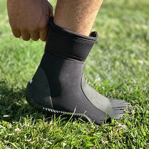 Scarpe in neoprene con zip laterale per le attività sul fiume Lao