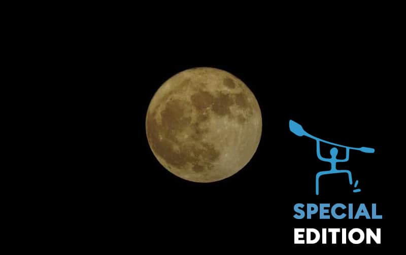 Rafting notturno Full Moon sul fiume Lao