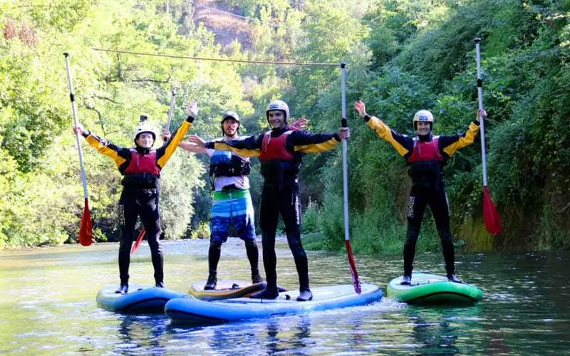 River SUP Tarzan tra liane e acque turchesi del Lao
