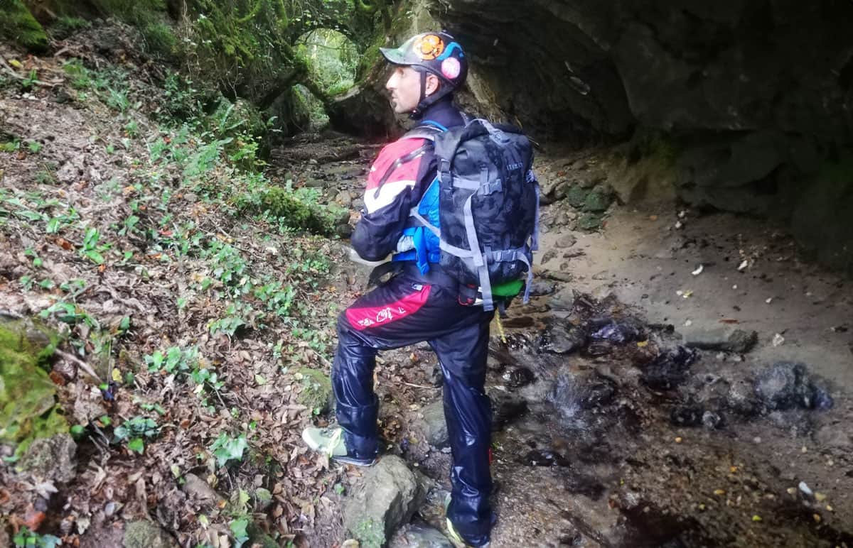 River walking nelle gole strette della Marchesa sul Lao