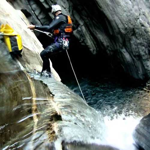 Canyoning sul Fiume Lao