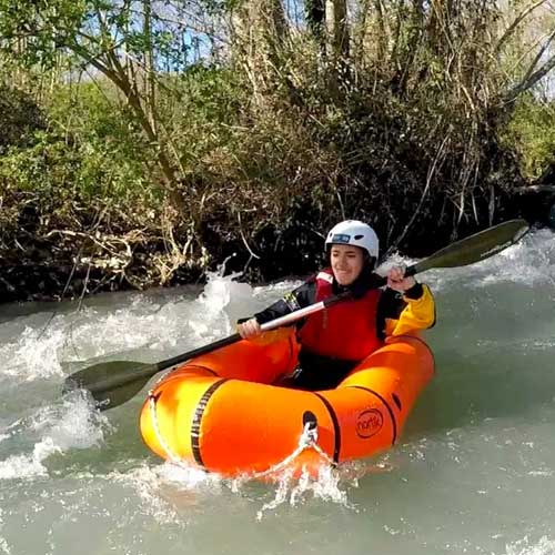 Packraft sul fiume Lao
