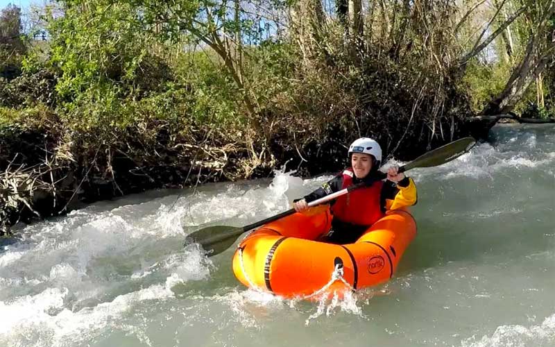 Packraft sul fiume Lao
