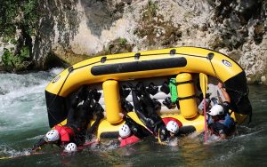 Rafting sul fiume Lao