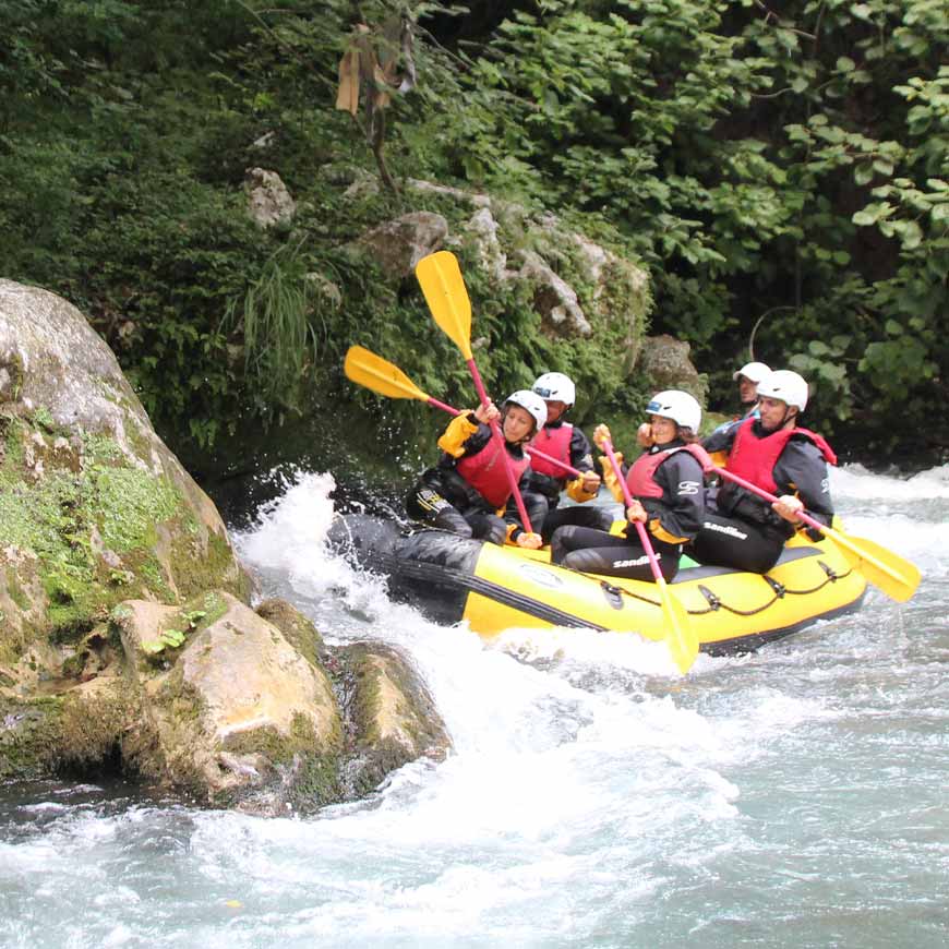 Rafting in Calabria