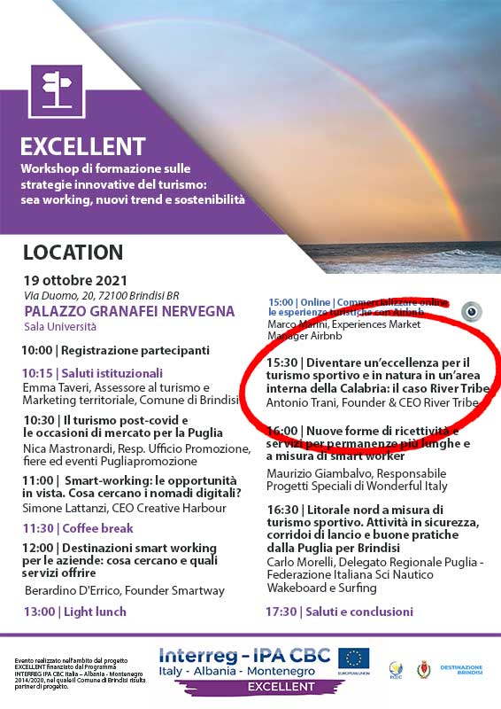 Workshop di formazione sulle strategie innovative del turismo